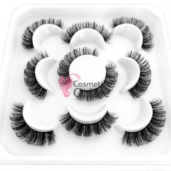 Gene false tip banda 5 perechi Amelie 3D Luxury Reutilizabile curbura DD Cod CA037